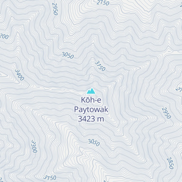 Map of Kōh-e Paytowak