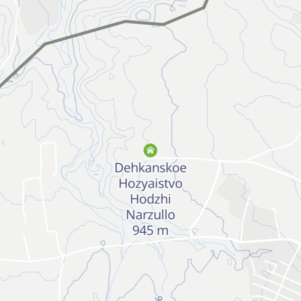 Map of Dehkanskoe Hozyaistvo Hodzhi Narzullo
