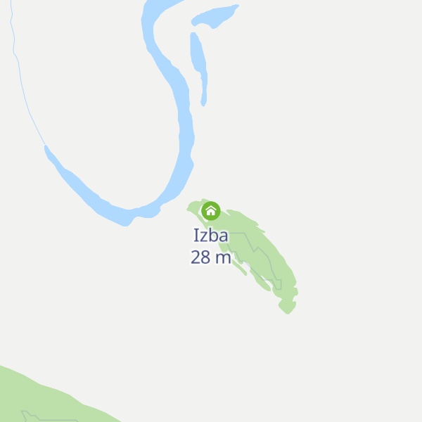 Map of Izba