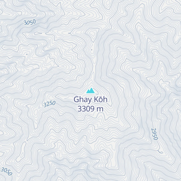 Map of Ghay Kōh