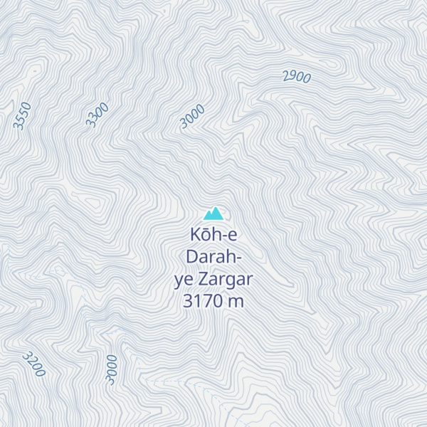 Map of Kōh-e Darah-ye Zargar