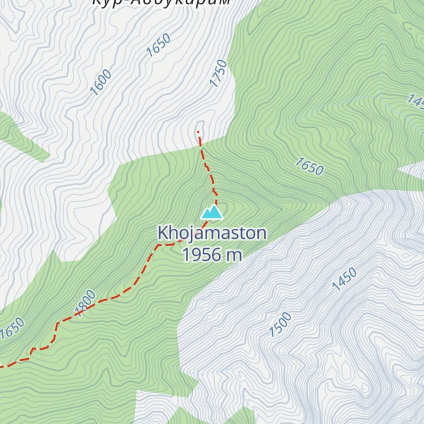 Map of Khojamaston