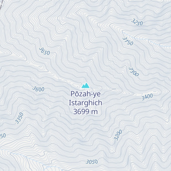Map of Pōzah-ye Istarghich