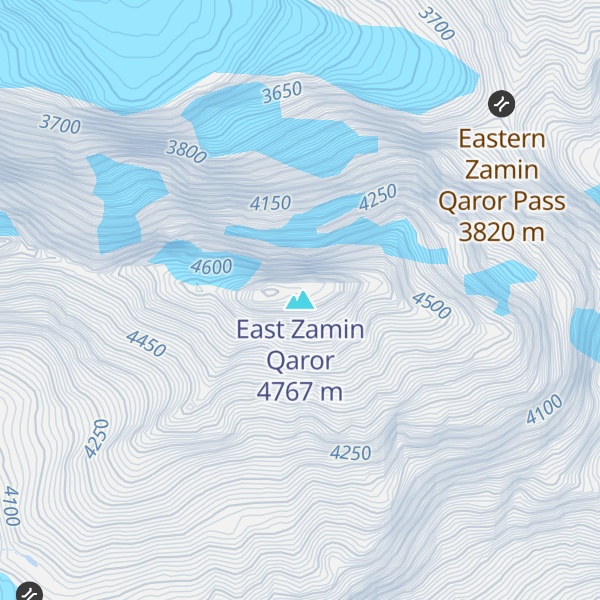 Map of East Zamin Qaror