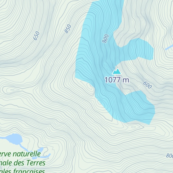 Map of Mont Guynemer