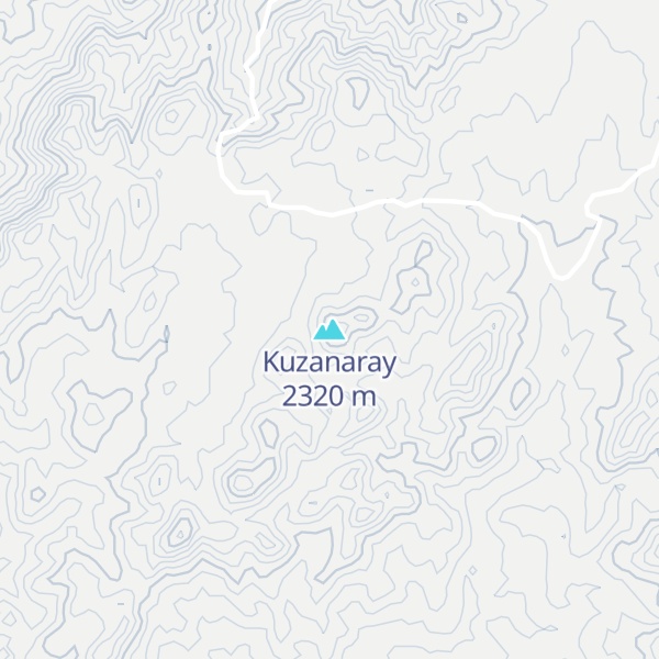 Map of Kuzanaray