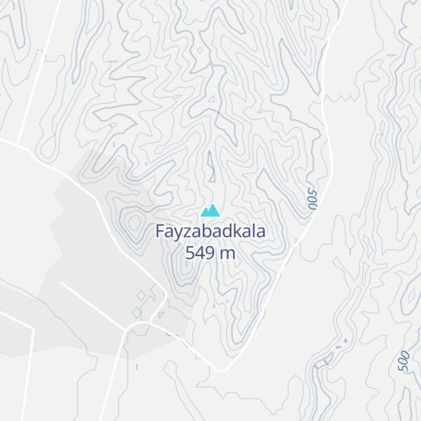 Map of Fayzabadkala