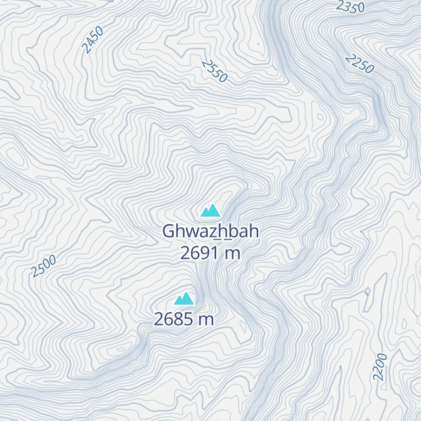 Map of Ghwaz̲h̲bah