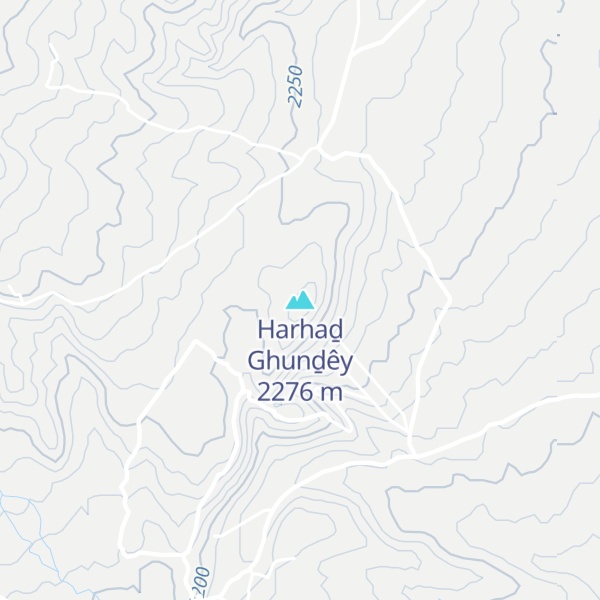 Map of Harhaḏ Ghunḏêy