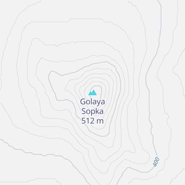 Map of Golaya Sopka