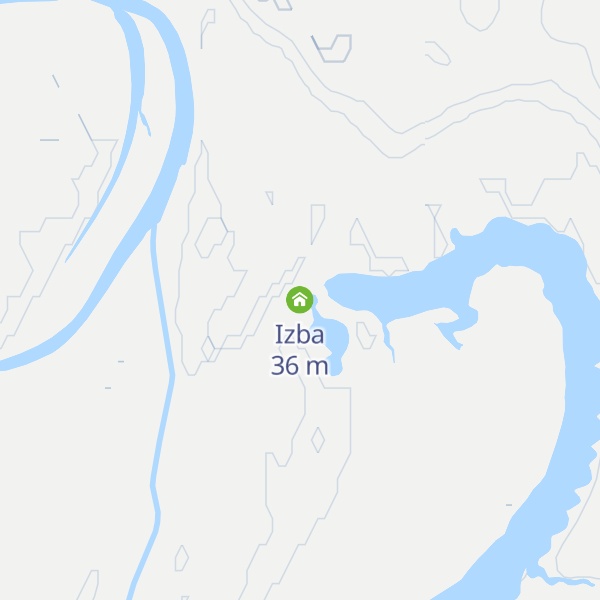 Map of Izba