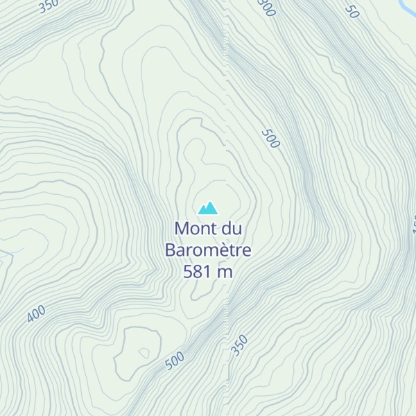 Map of Mont du Baromètre