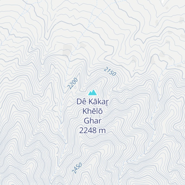 Map of Dê Kākaṟ Khēlō Ghar