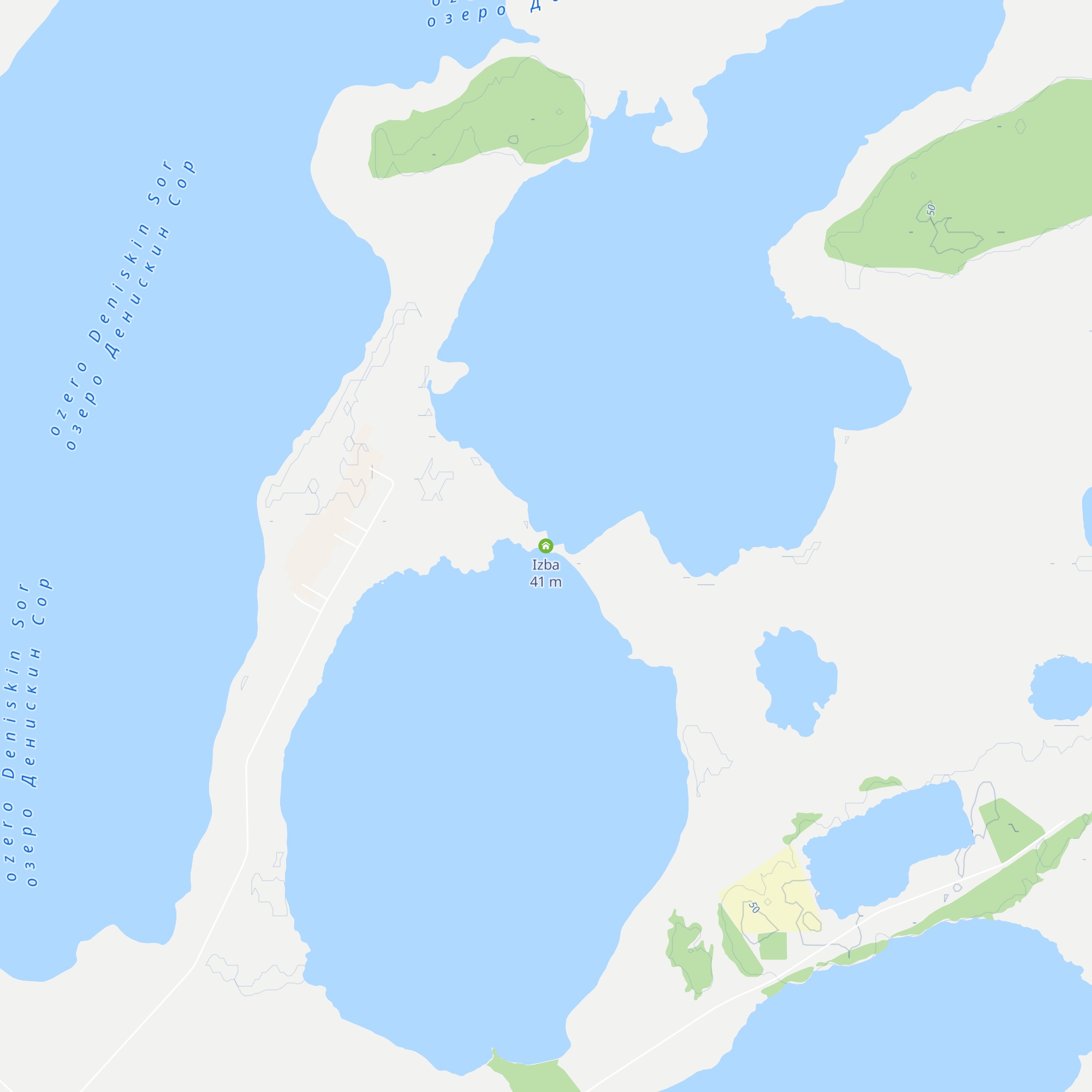 Izba map
