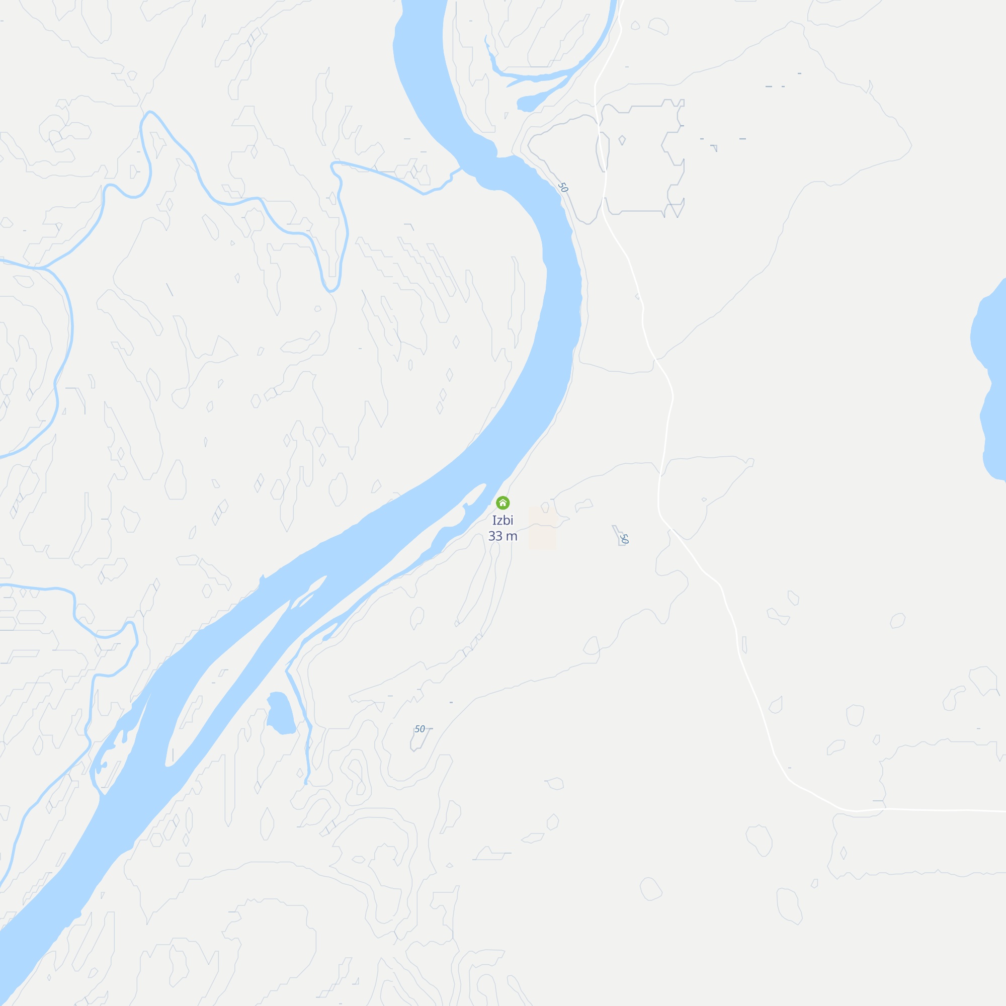 Izbi map