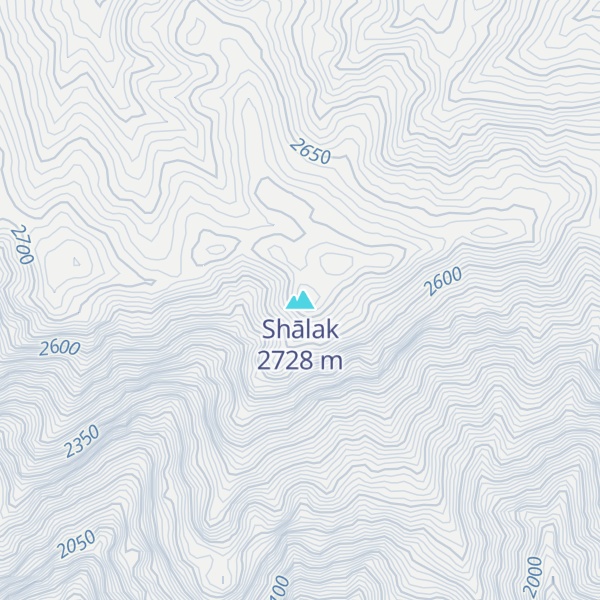 Map of Shālak