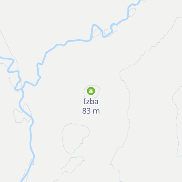 Map of Izba