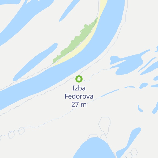 Map of Izba Fedorova