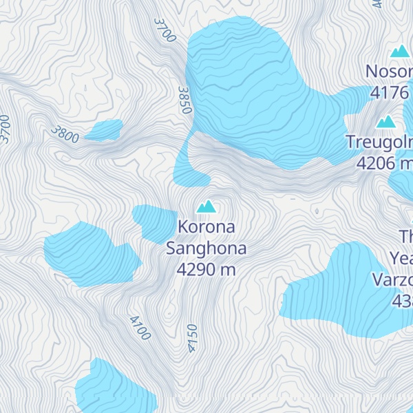 Map of Korona Sanghona