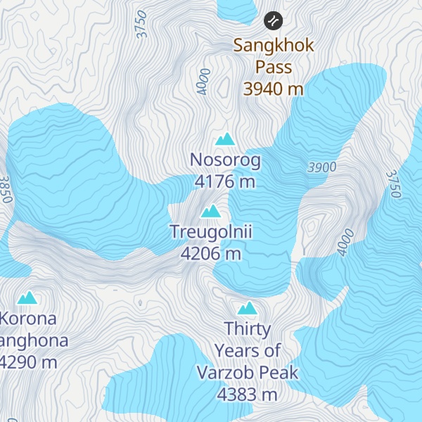 Map of Treugolnii