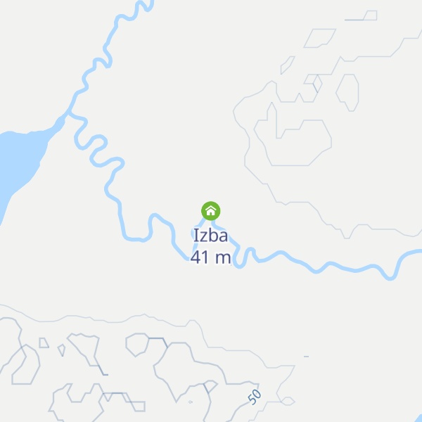 Map of Izba