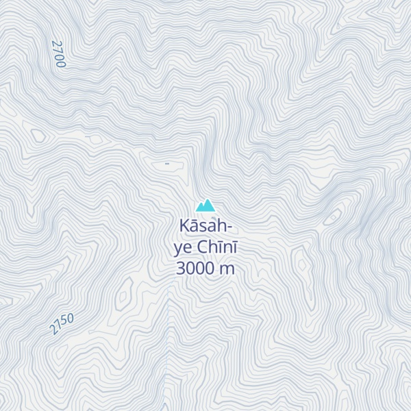 Map of Kāsah-ye Chīnī