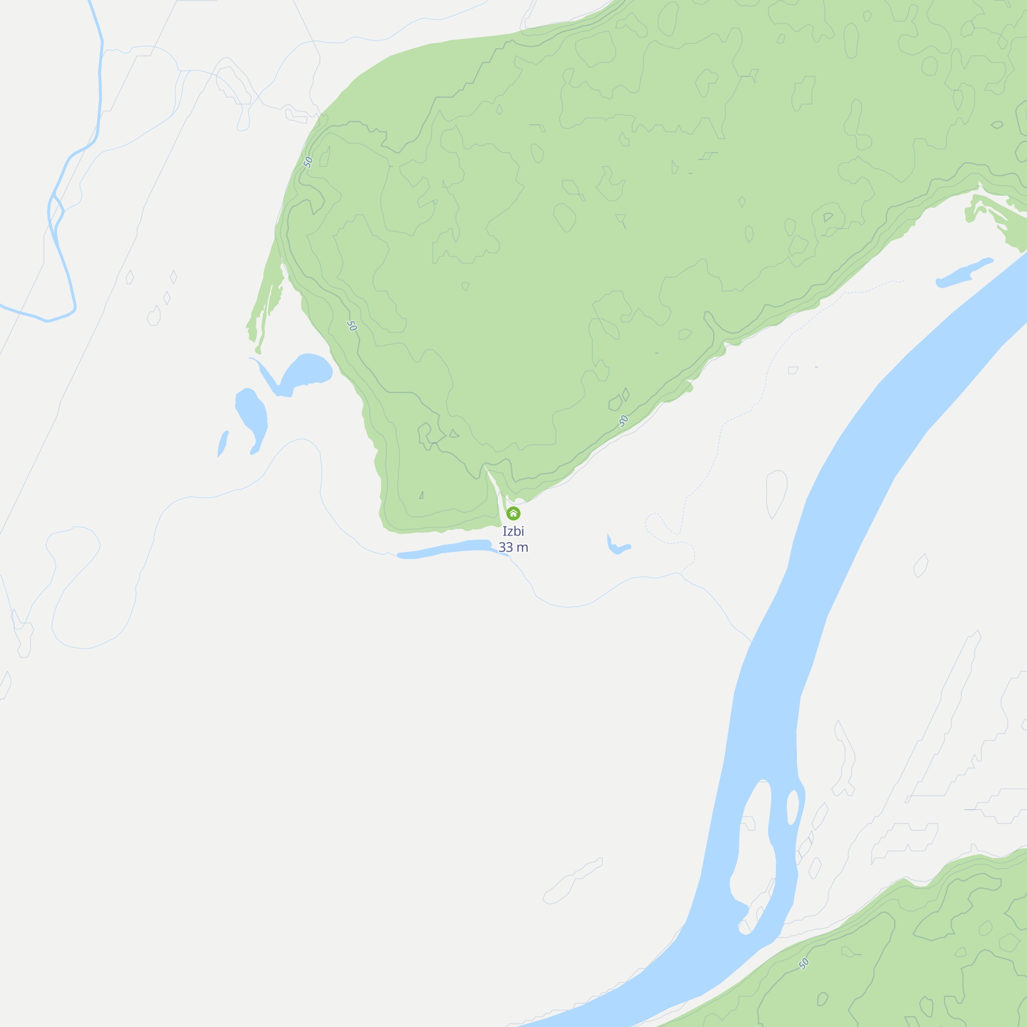 Izbi map