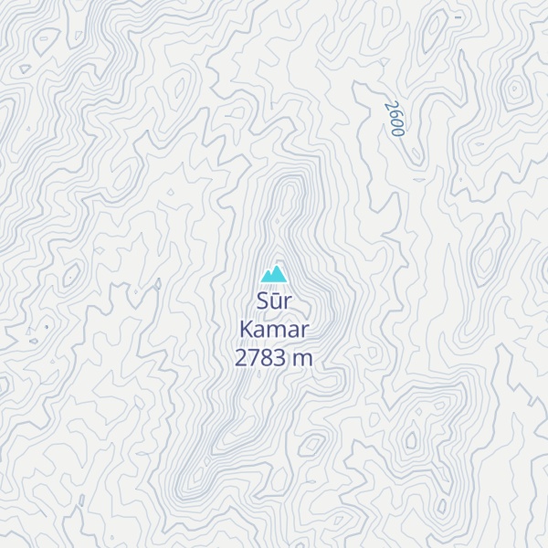 Map of Sūr Kamar