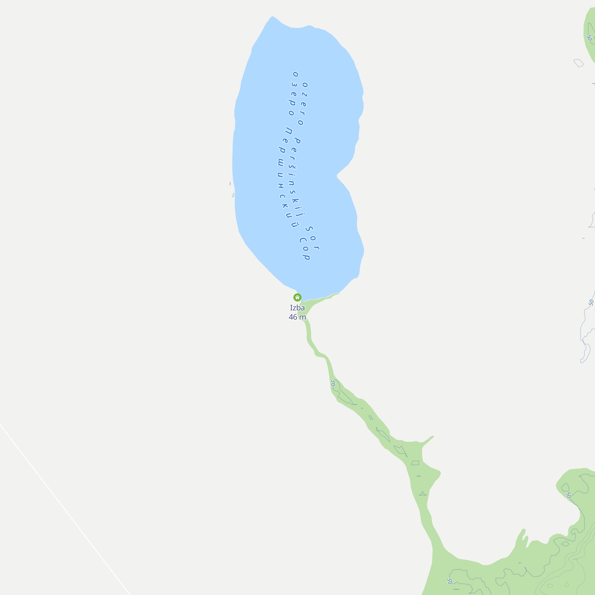 Izba map