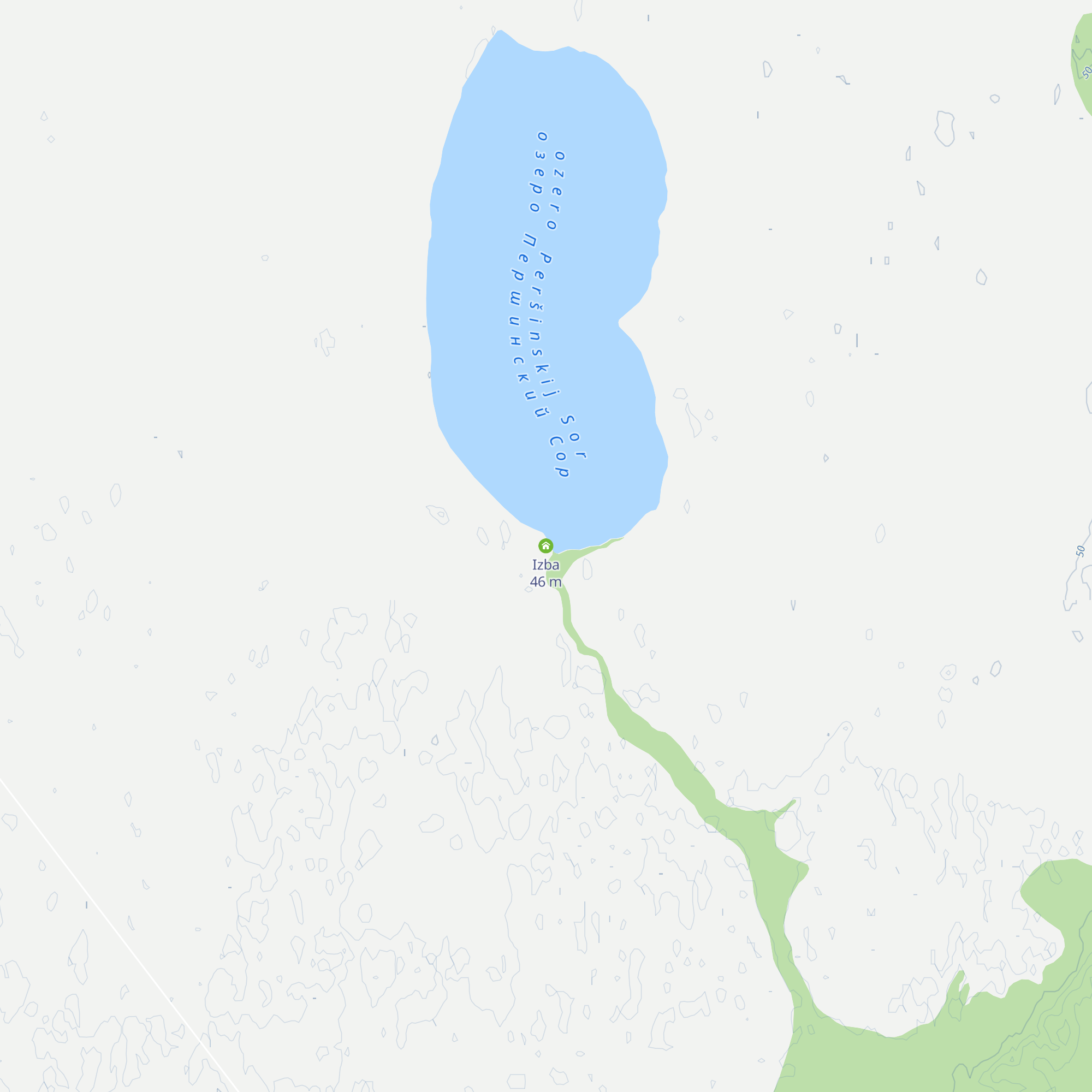 Izba map