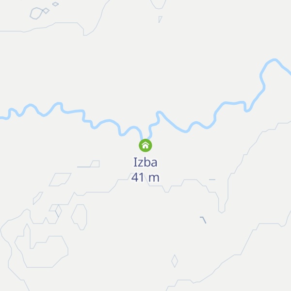 Map of Izba