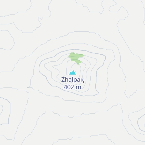 Map of Zhalpaқ