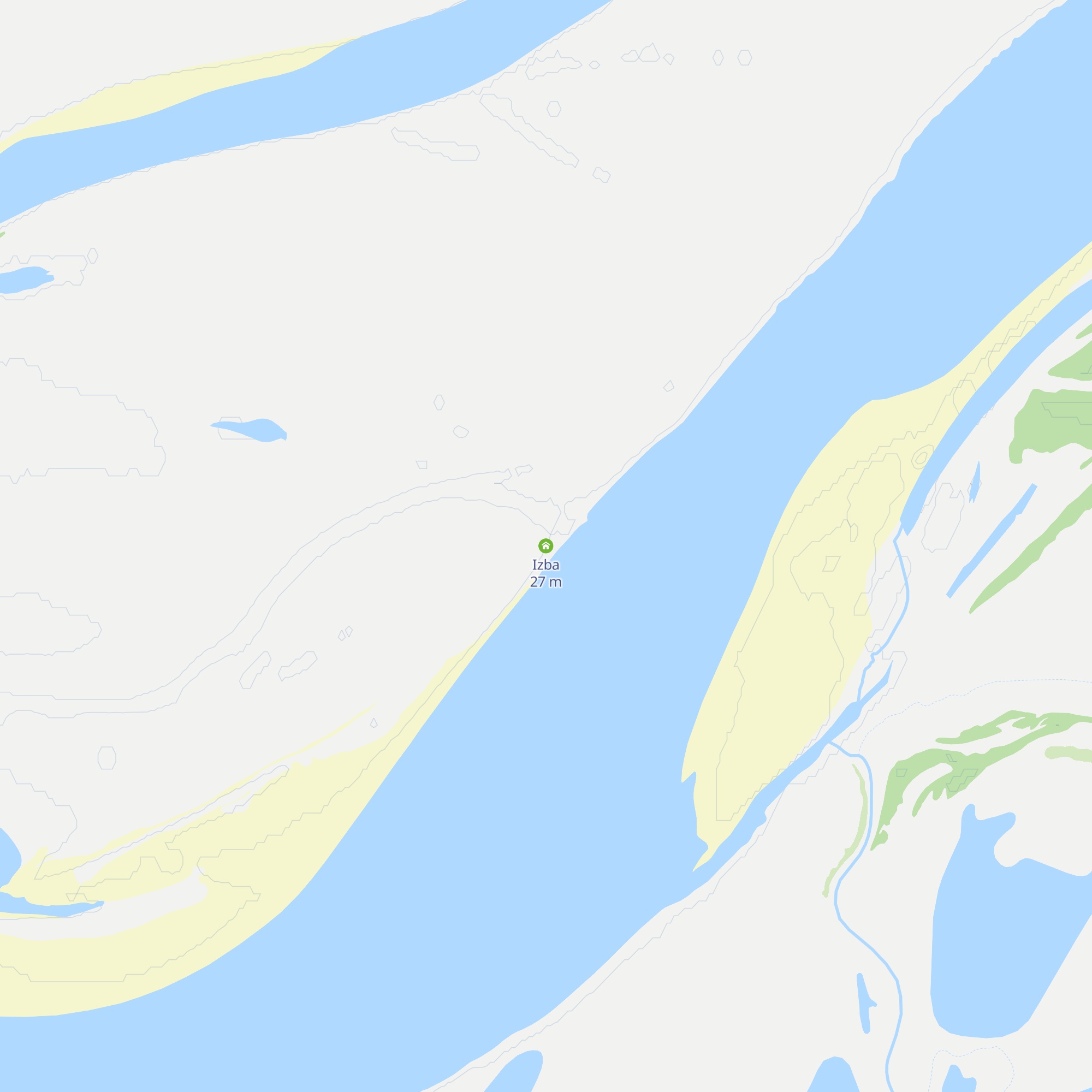 Izba map