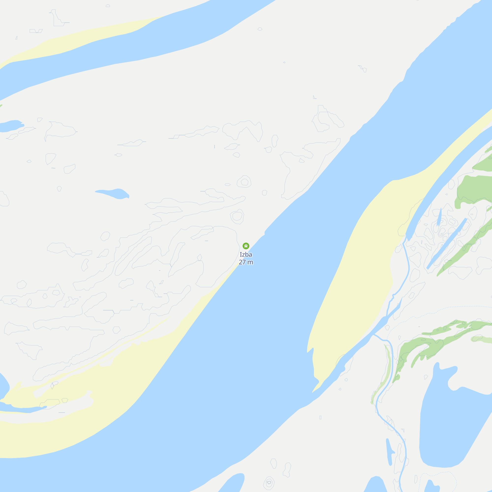 Izba map