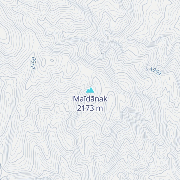 Map of Maīdānak