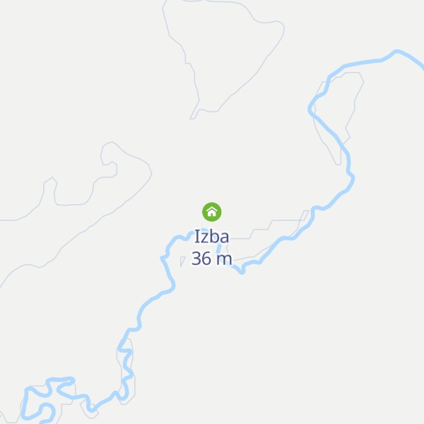 Map of Izba