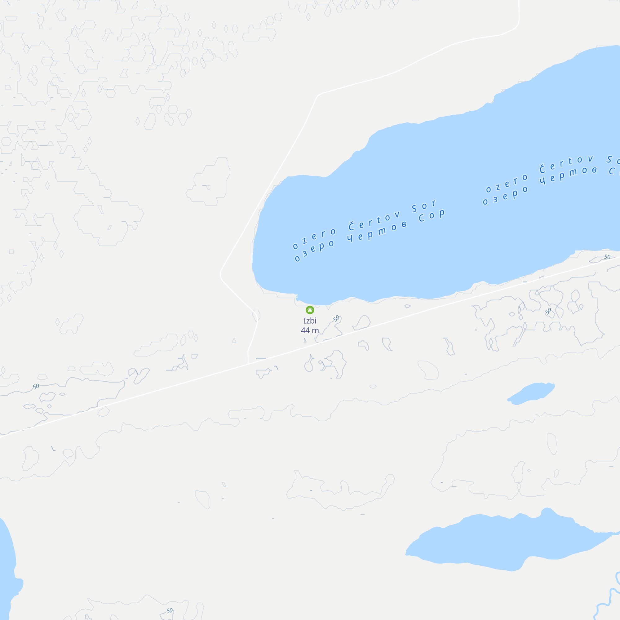 Izbi map