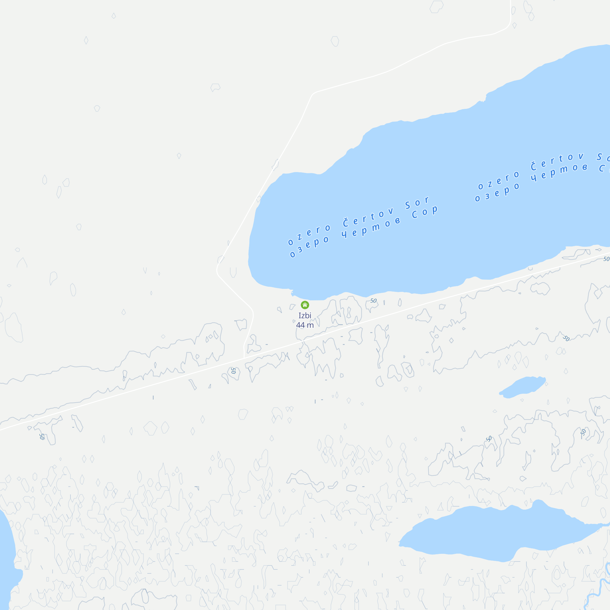 Izbi map