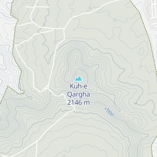 Map of Kuh-e Qargha