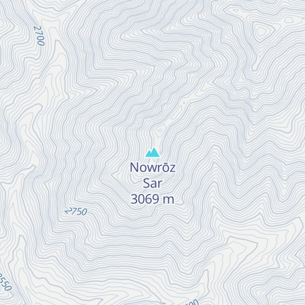 Map of Nowrōz Sar