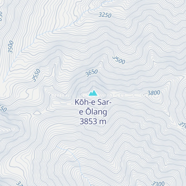 Map of Kōh-e Sar-e Ōlang