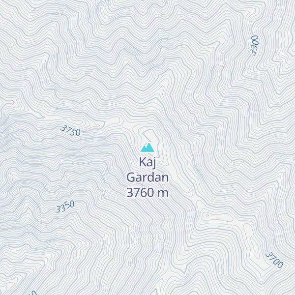 Map of Kaj Gardan