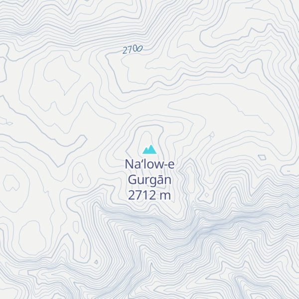 Map of Na‘low-e Gurgān