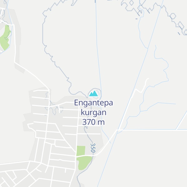 Map of Engantepa kurgan