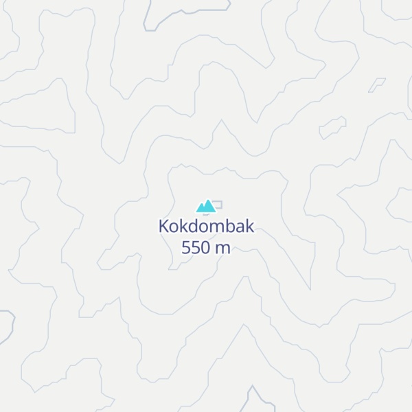 Map of Kokdombak