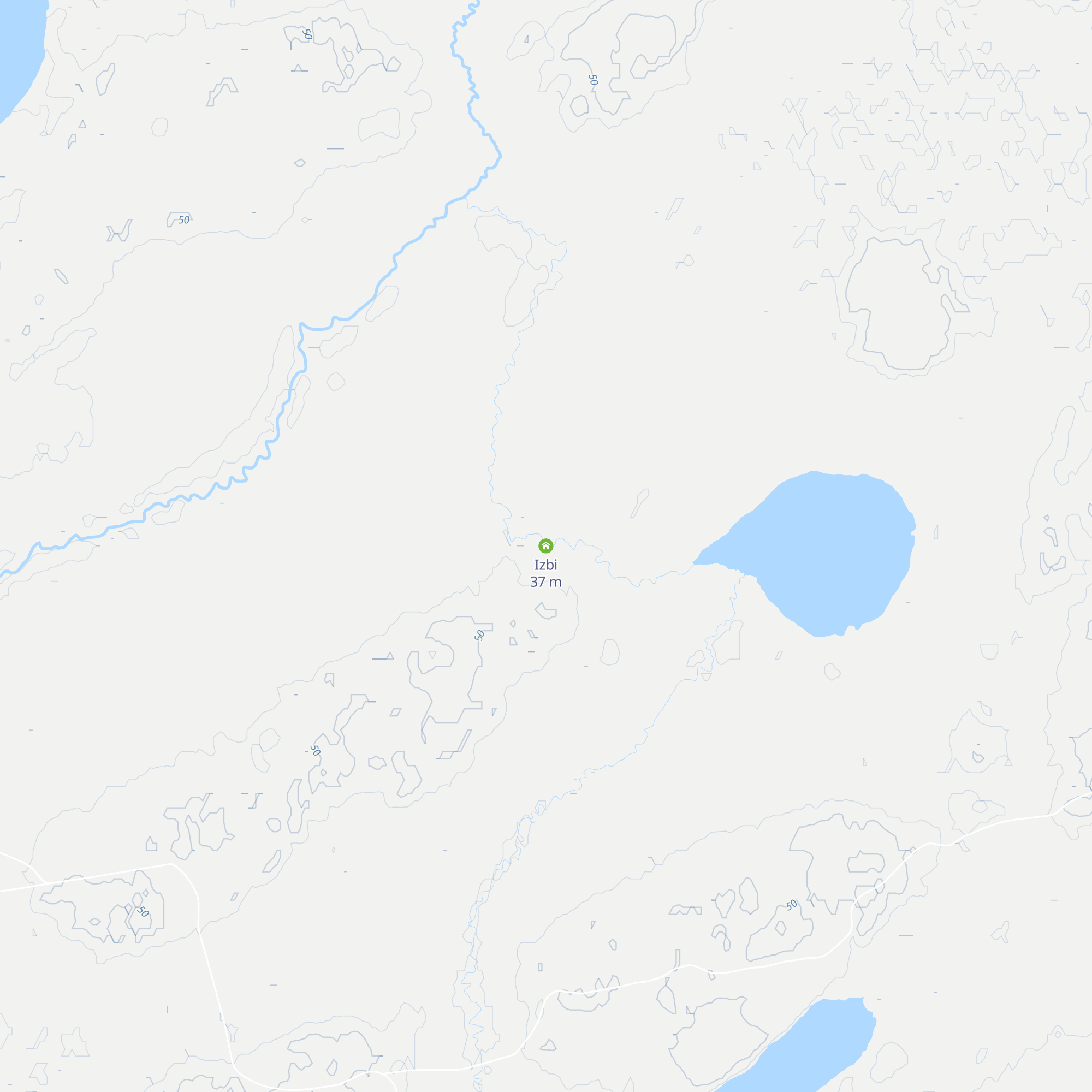 Izbi map