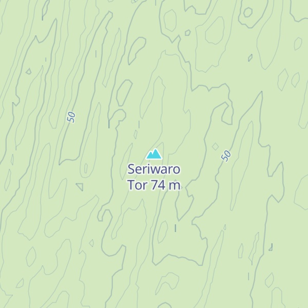 Map of Seriwaro Tor