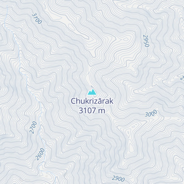 Map of Chukrizārak