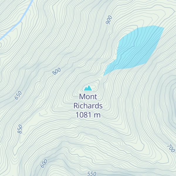 Map of Mont Richards