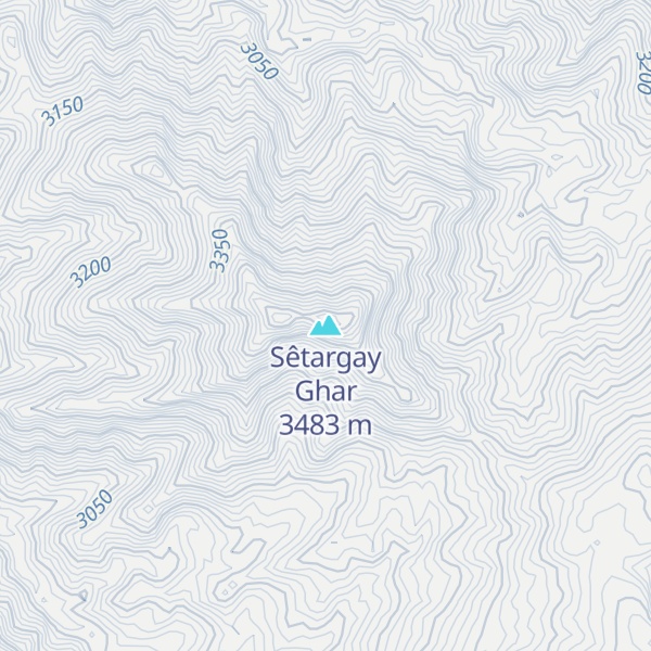 Map of Sêtargay Ghar